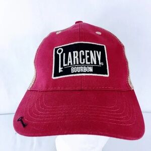 Larceny Bourbon Snapback Mesh Trucker Cap - One Size